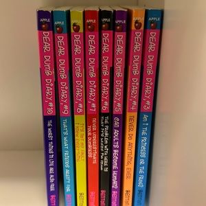 Dear Dumb Diary books #3-10